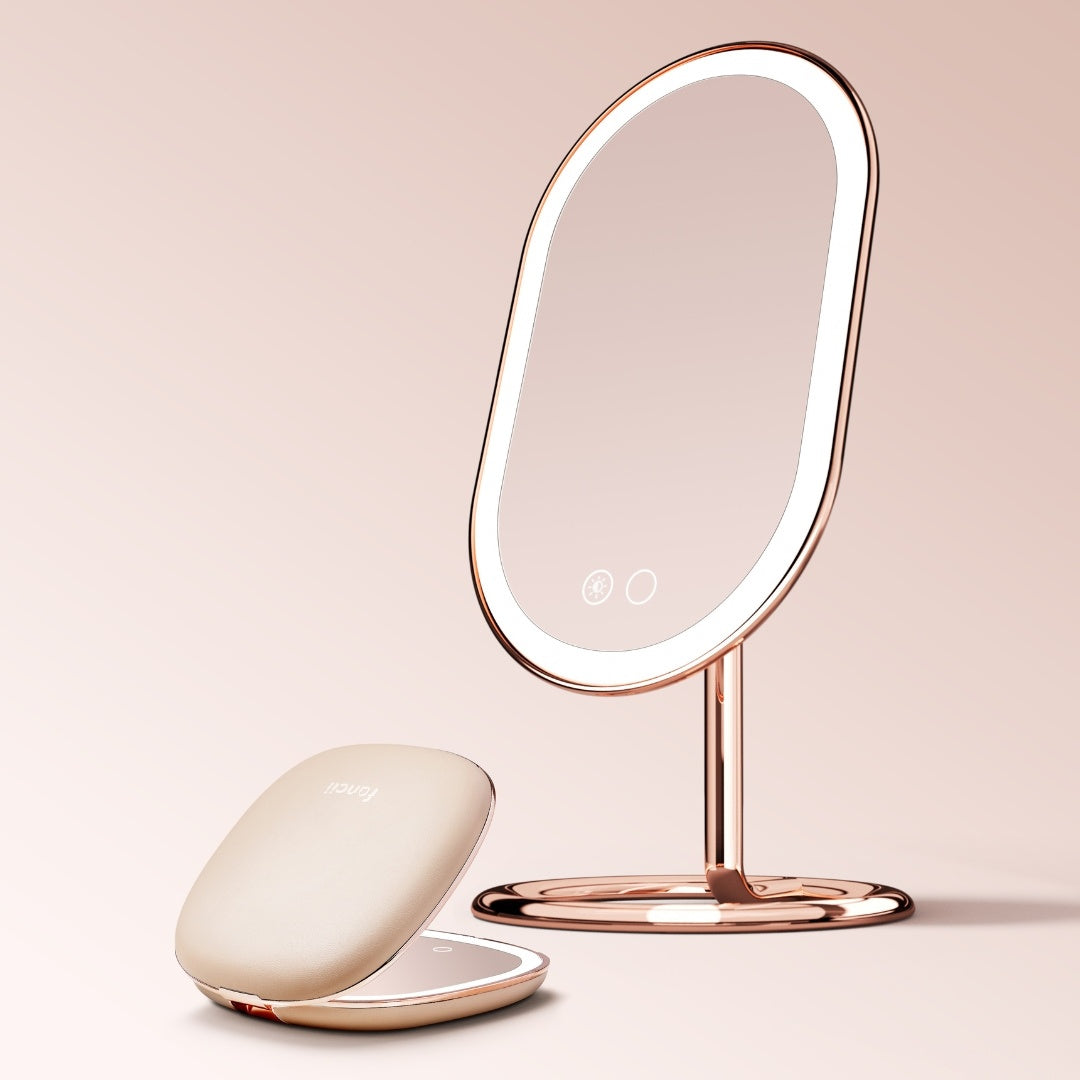 Tru-Glow Lighted Mirrors Duo